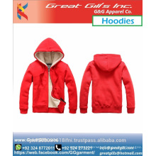 Gym Sports Winter red Hoodie for men and women kids